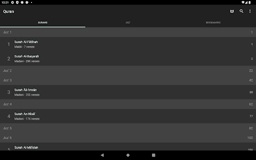 Update Quran kanggo Android - Screenshot Android 9
